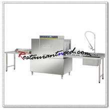 K714 Förderer Geschirrspülmaschine mit Vorreinigung und Ausgang Tisch